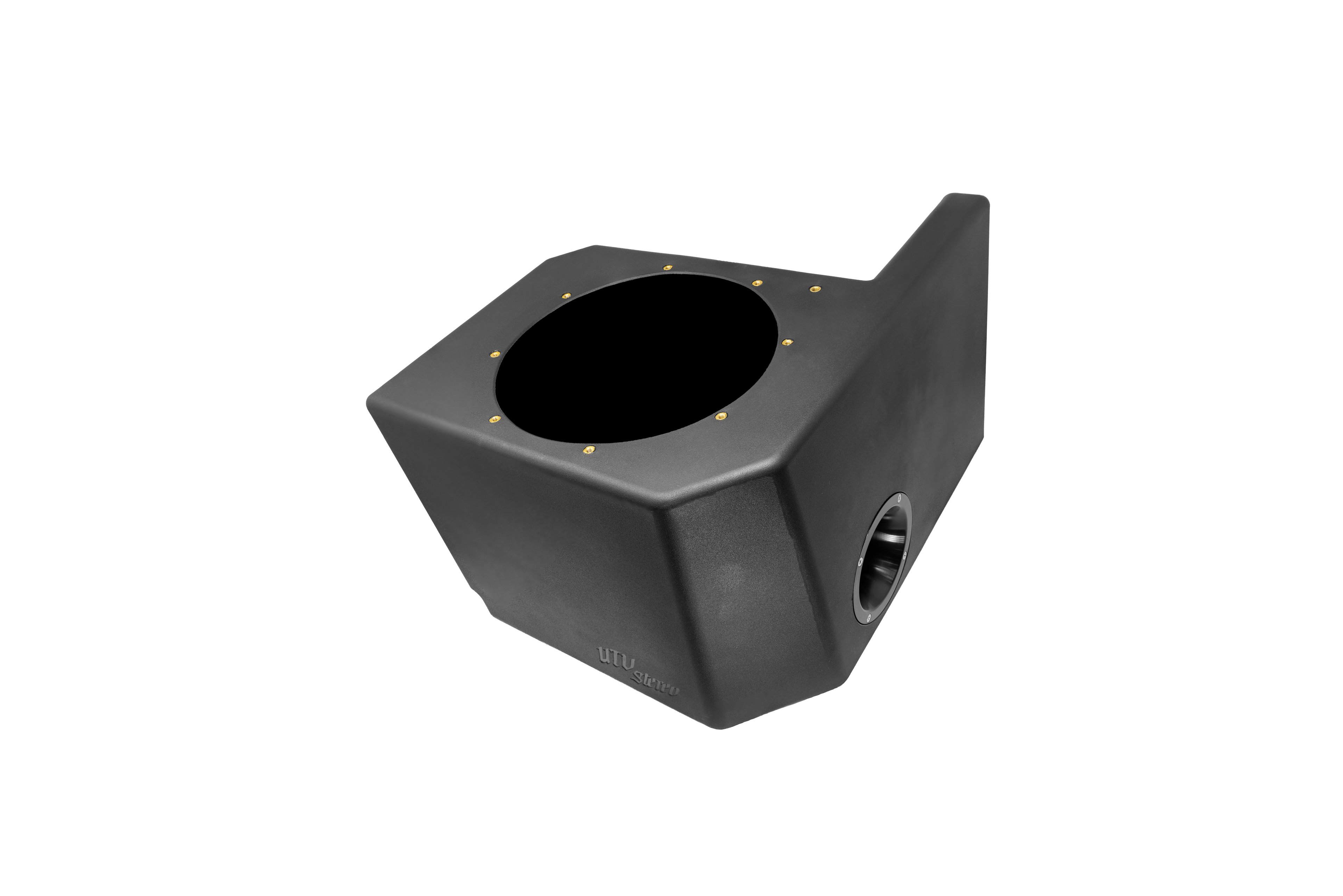 Polaris® Ranger 1500 10" Vented Passenger Subwoofer Enclosure V2 – Unloaded | UTVS-RNG-VENC-PASS-10