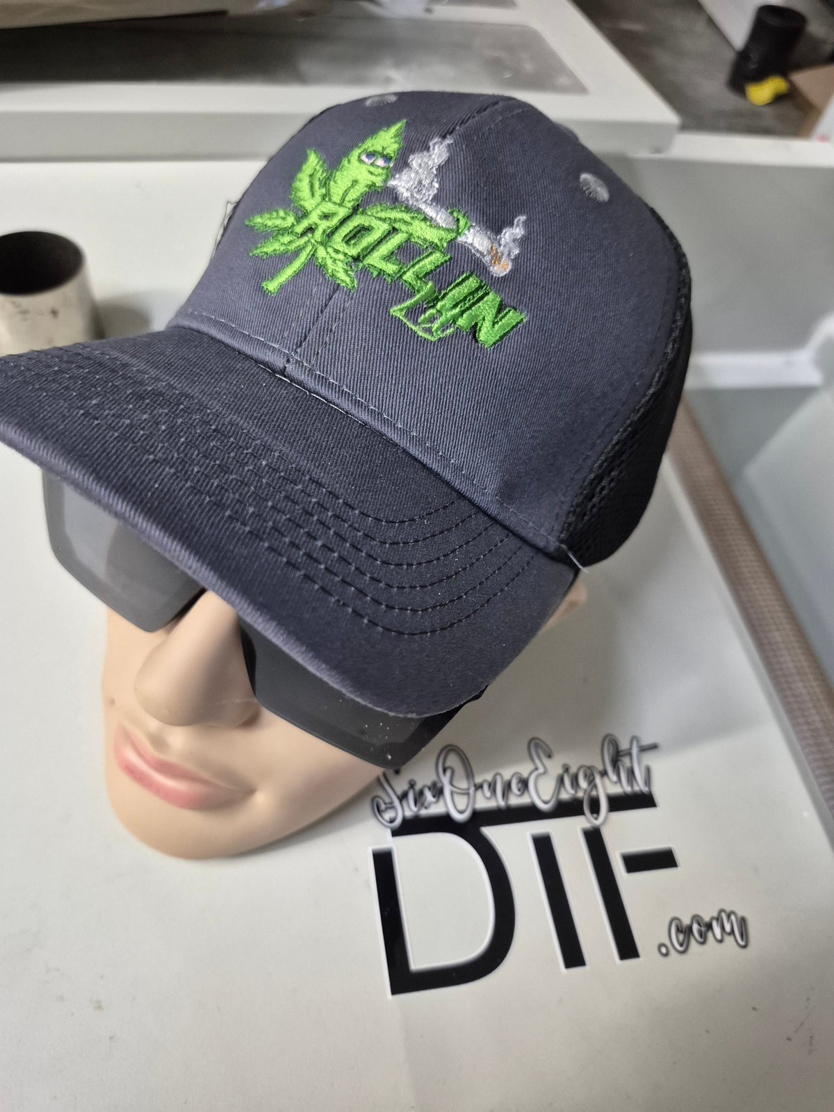Rollin Lit Six-Panel Embroidered Hat