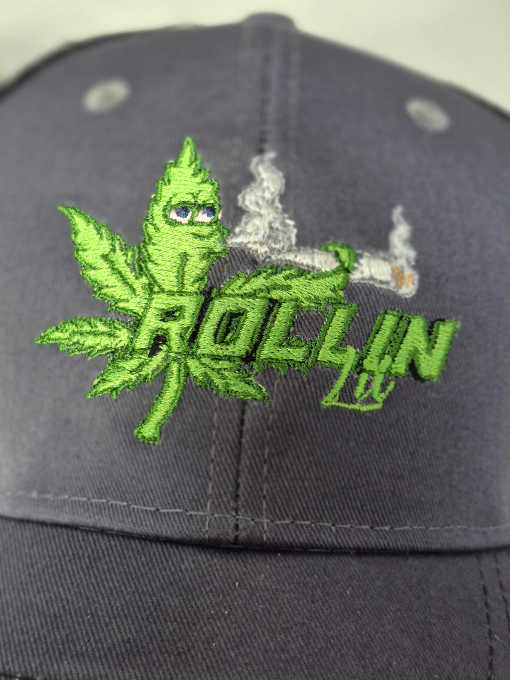 Rollin Lit Six-Panel Embroidered Hat