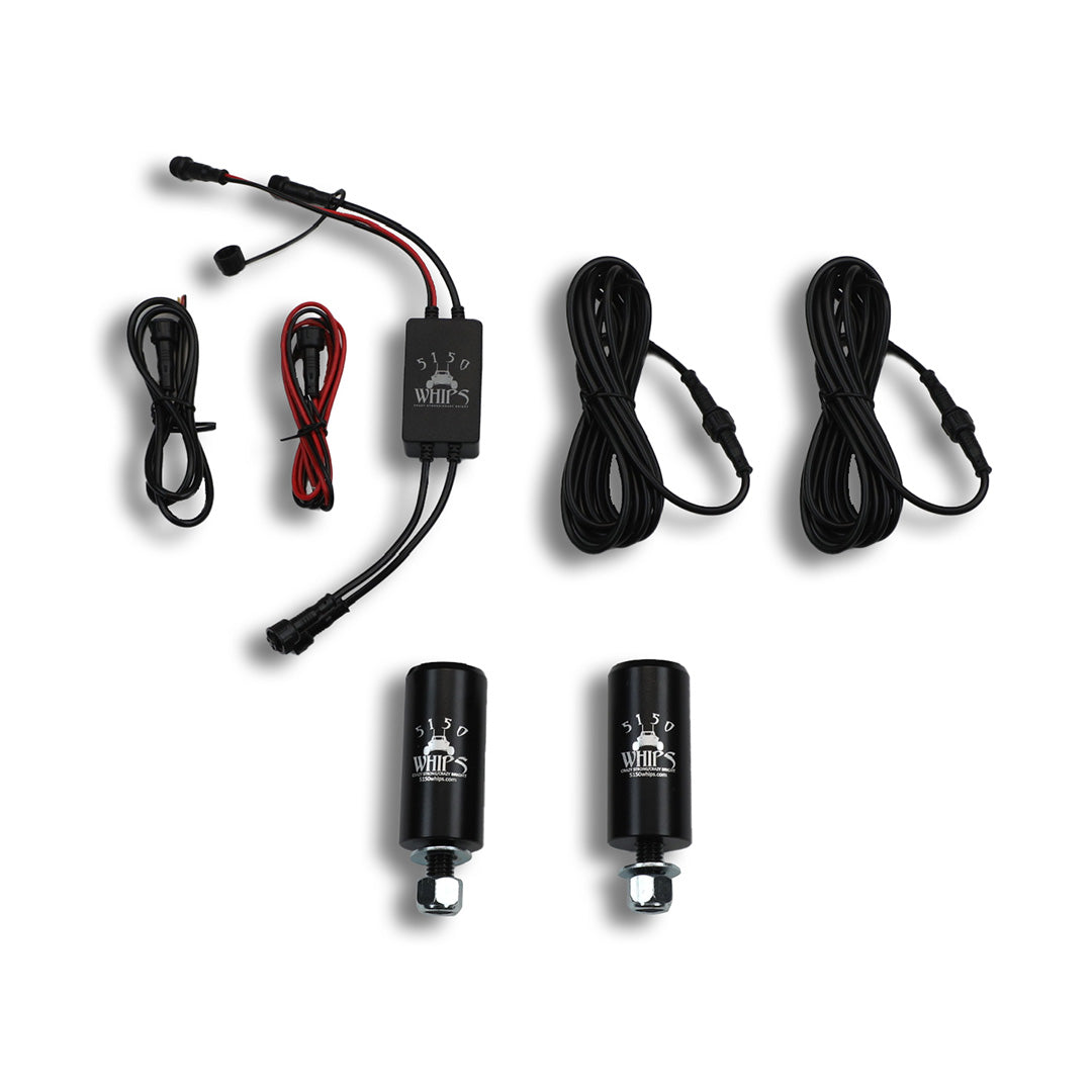 5150 Whips 187 Platinum LED Whips – Pair - official 5150 product image 2