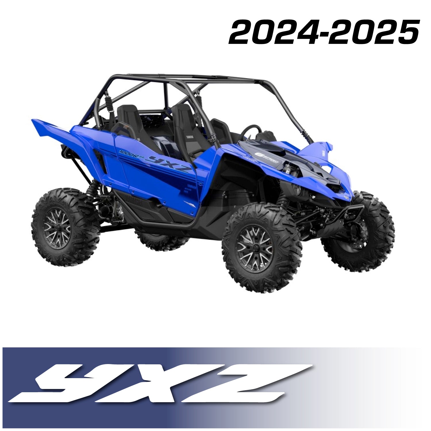 2024-2025 Yamaha YXZ 1000R Complete Communication Kit with Bluetooth Intercom and 2-Way Radio - 696 PLUS Remote Head / M1 VHF Business Band