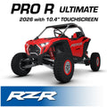 2026 Polaris RZR Pro R Ultimate – Complete Communication Kit with Bluetooth Intercom and 2-Way Radio (10.4″ Touchscreen Models Only) - STX Stereo Remote Head / G1 GMRS