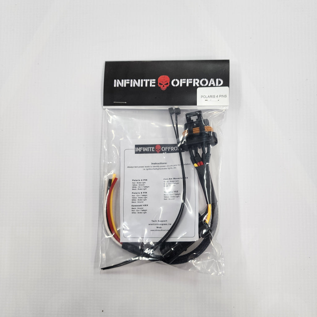 Brake & Tail Light Inline Tap Harness (Polaris/CanAm/Kawasaki) - image 1
