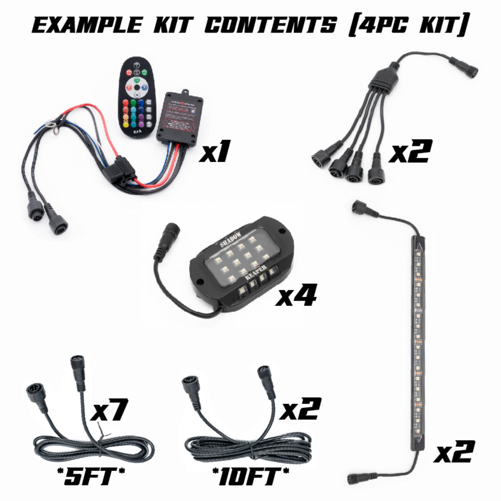 (UTV) RGB+W Rock Light Kit - image 3
