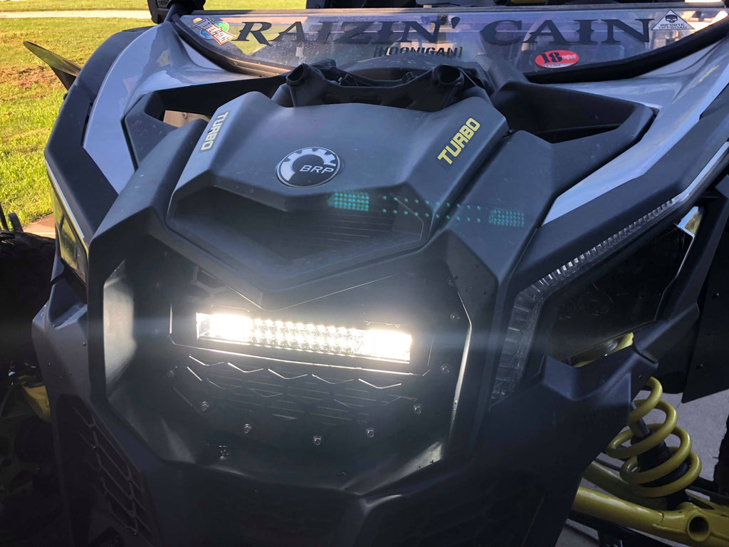 Can-Am Maverick X3 Grille w/ 102w Light Bar - image 12