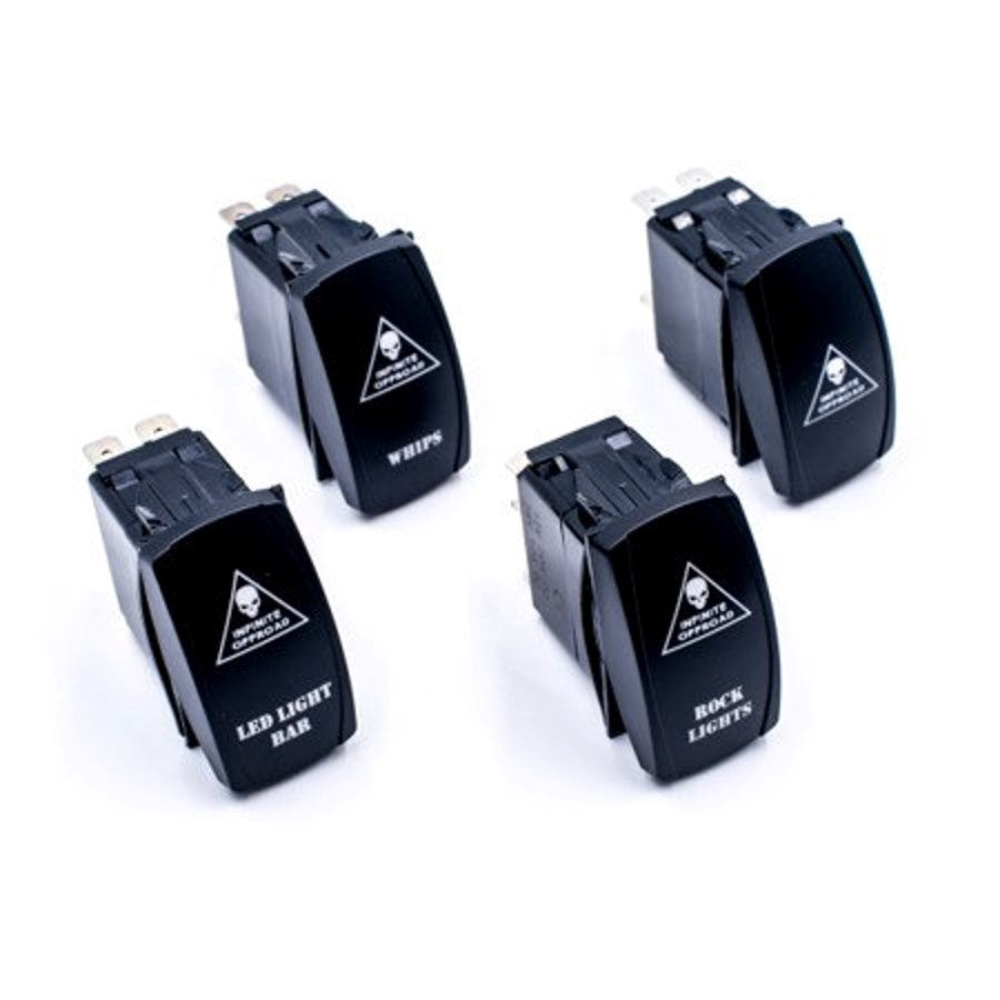 Infinite Offroad Dual LED Rocker Switch (5 Colors) - image 1