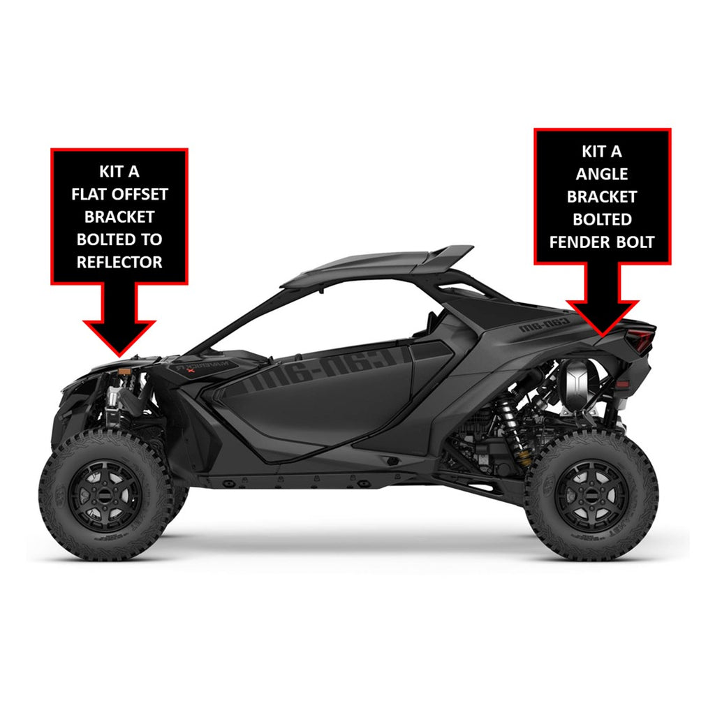 Can-Am X3, Maverick R, Defender Specific Rock Light Bracket Mounts - image 2