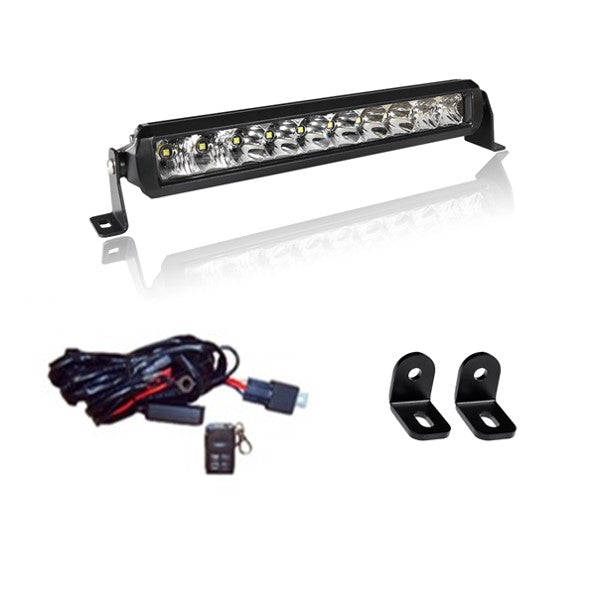 RZR Turbo S / Turbo 2019+ Hood 10" Single Row Light Bar Kit - image 2