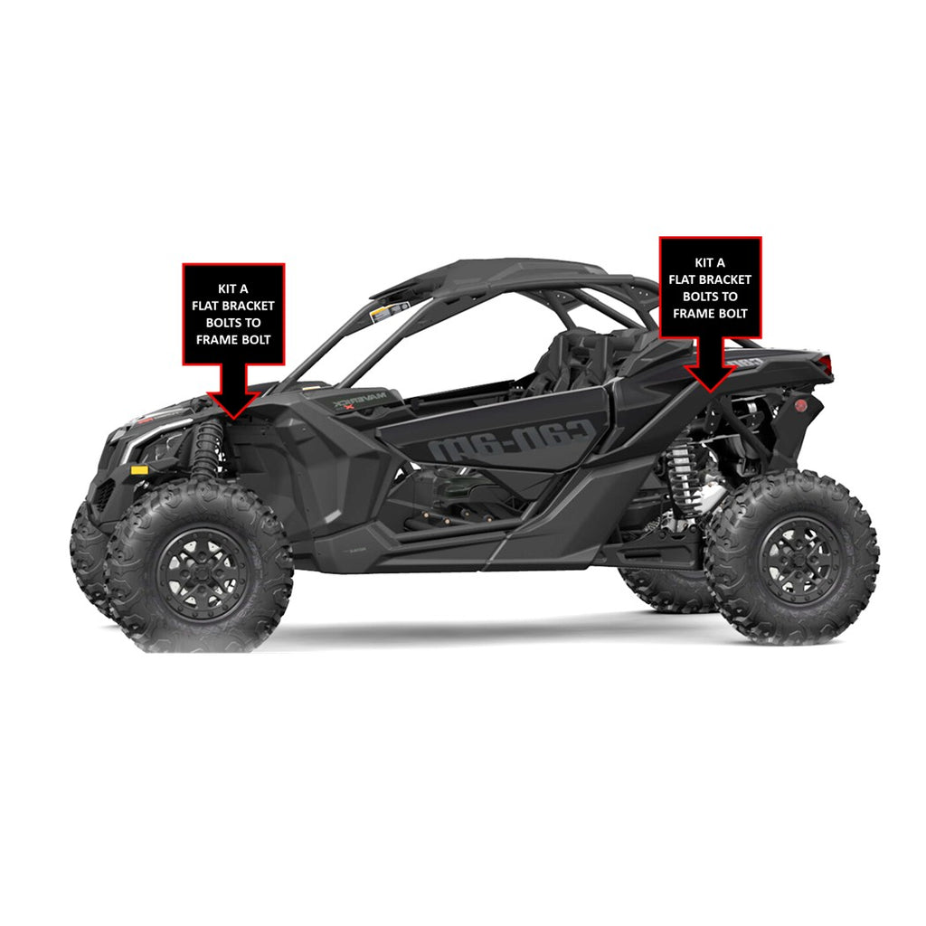 Can-Am X3, Maverick R, Defender Specific Rock Light Bracket Mounts - image 7