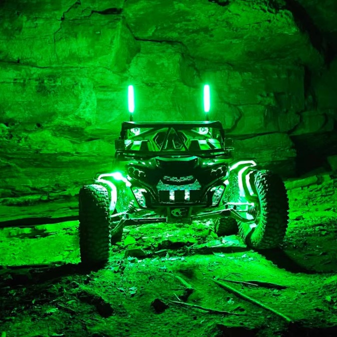 (Can-Am) Mav R, X3, Defender Model Specific RGB+W Rock Light Kit - image 4