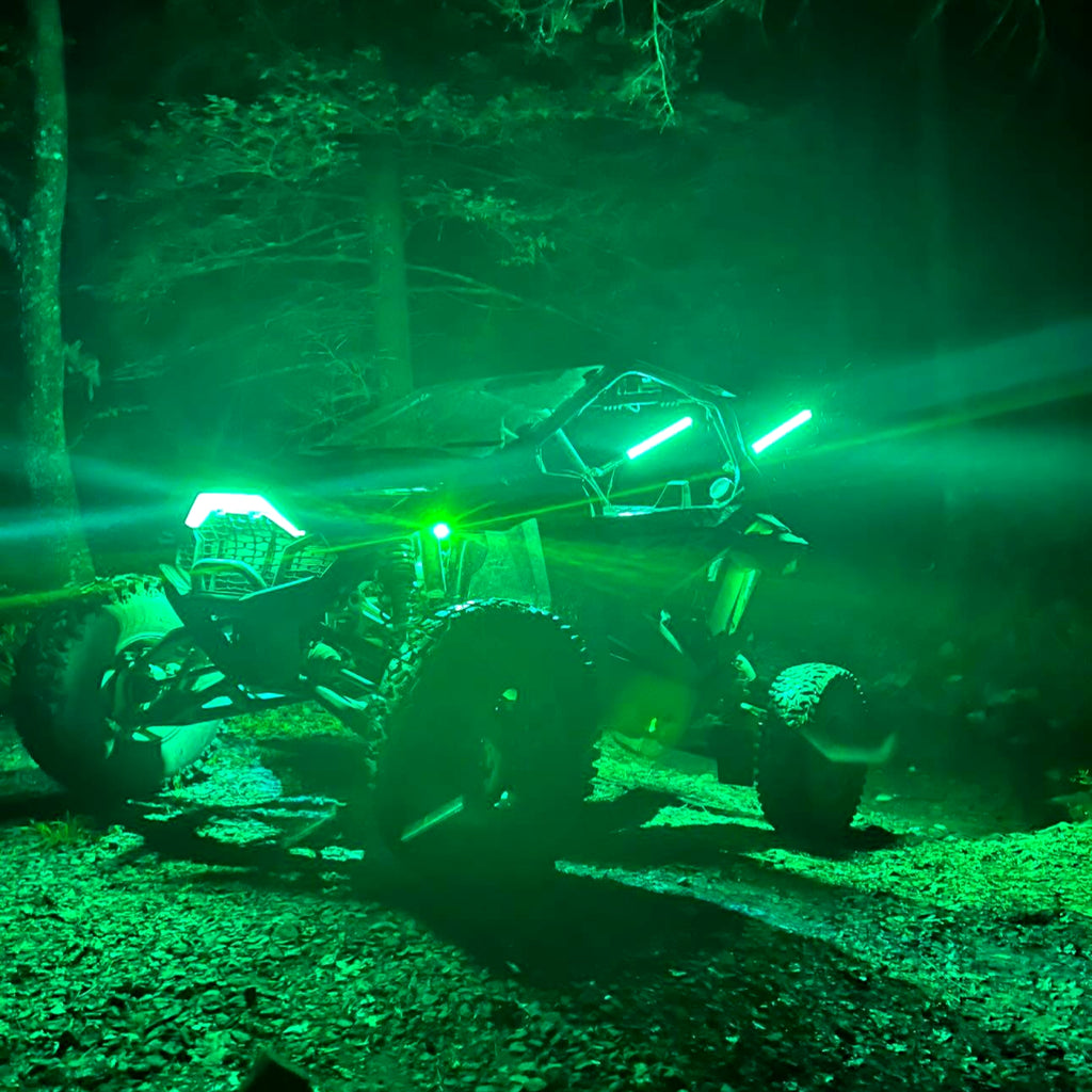 (UTV) Bundle: RGB+W Rock Light + Whip - image 7