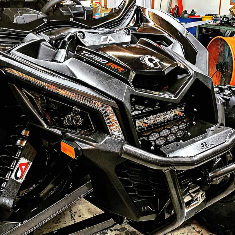 Can-Am Maverick X3 Grille w/ 102w Light Bar - image 6