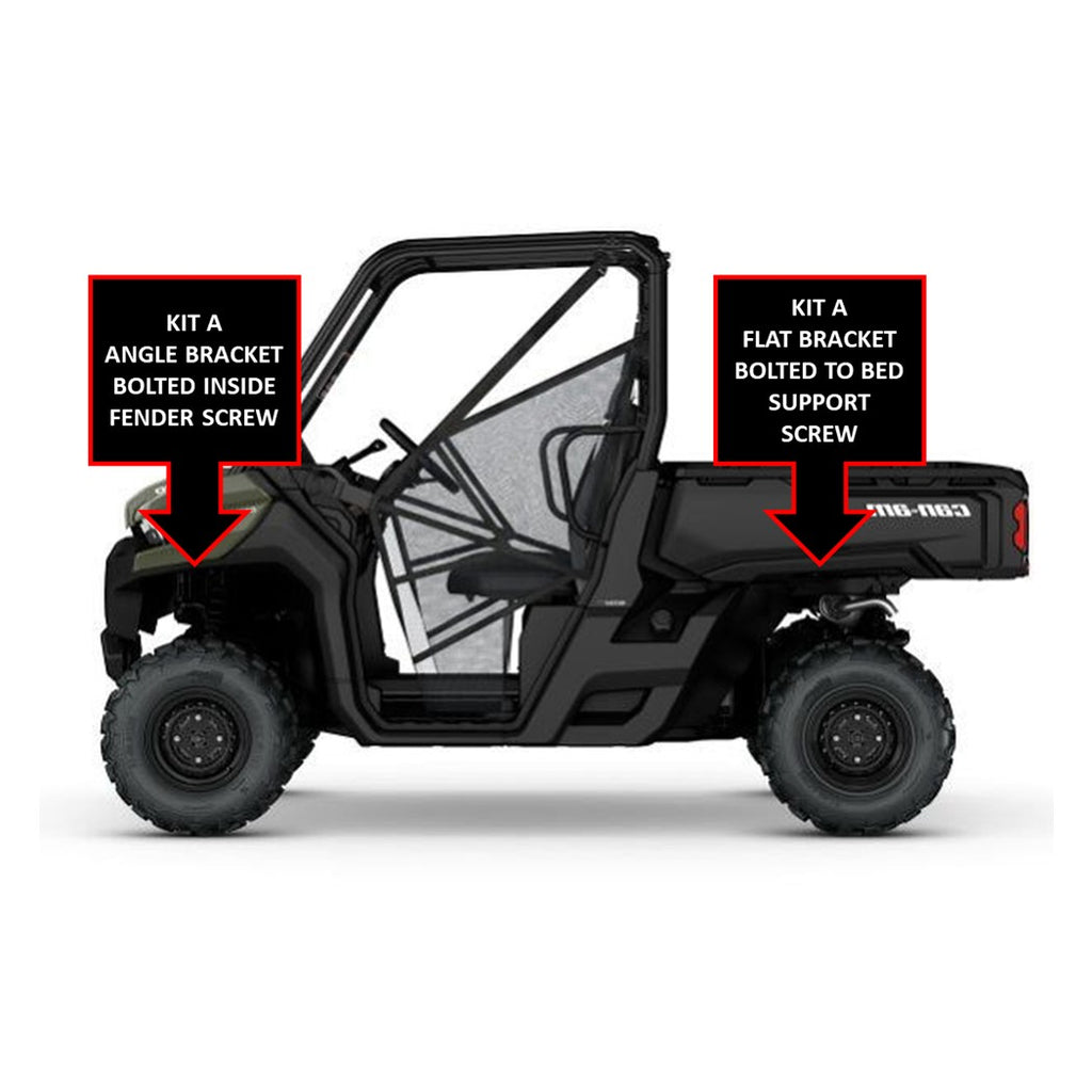 Can-Am X3, Maverick R, Defender Specific Rock Light Bracket Mounts - image 11