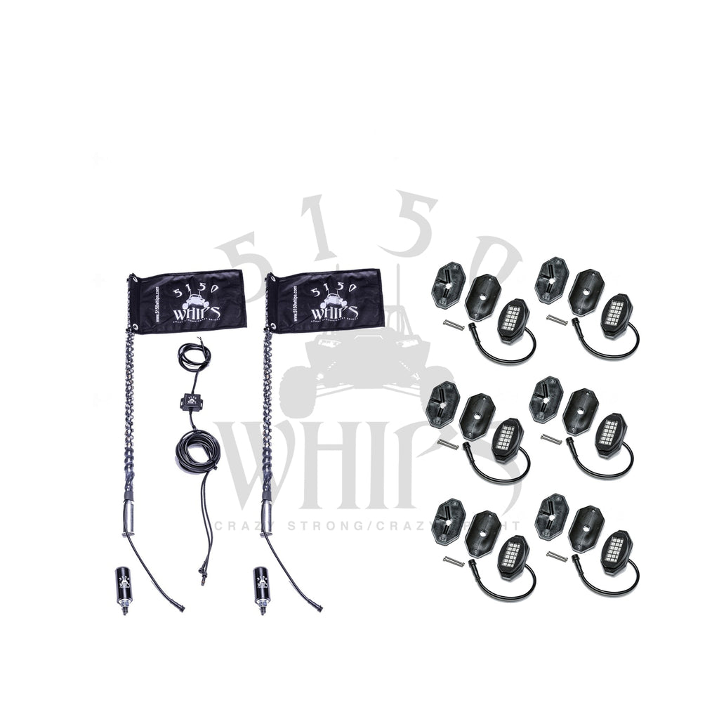 5150 Whips 187 LED Whips and Rock Light Combo Kit - official 5150 product image 2