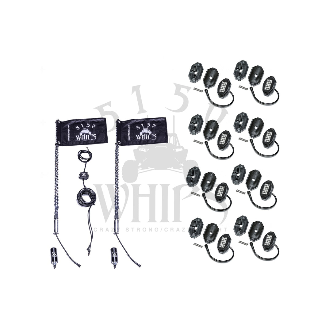 5150 Whips 187 LED Whips and Rock Light Combo Kit - official 5150 product image 3