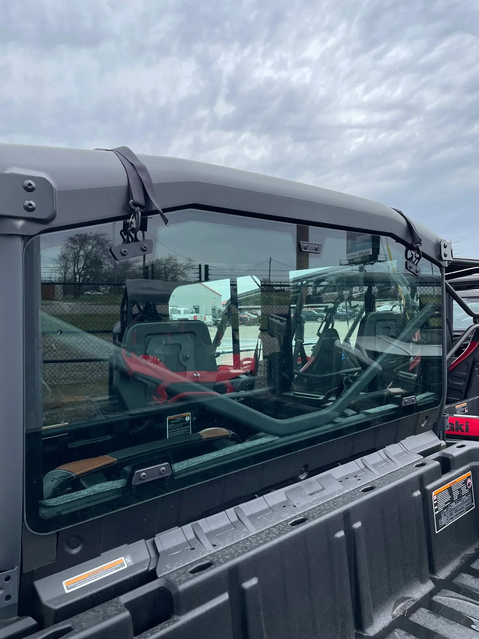 Can Am Defender "Ultimate" Windshield Protector