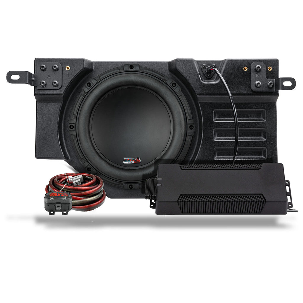 2026 Can-Am® Defender HD11 Plug-&-Play 10" Ported Subwoofer Add-On Kit