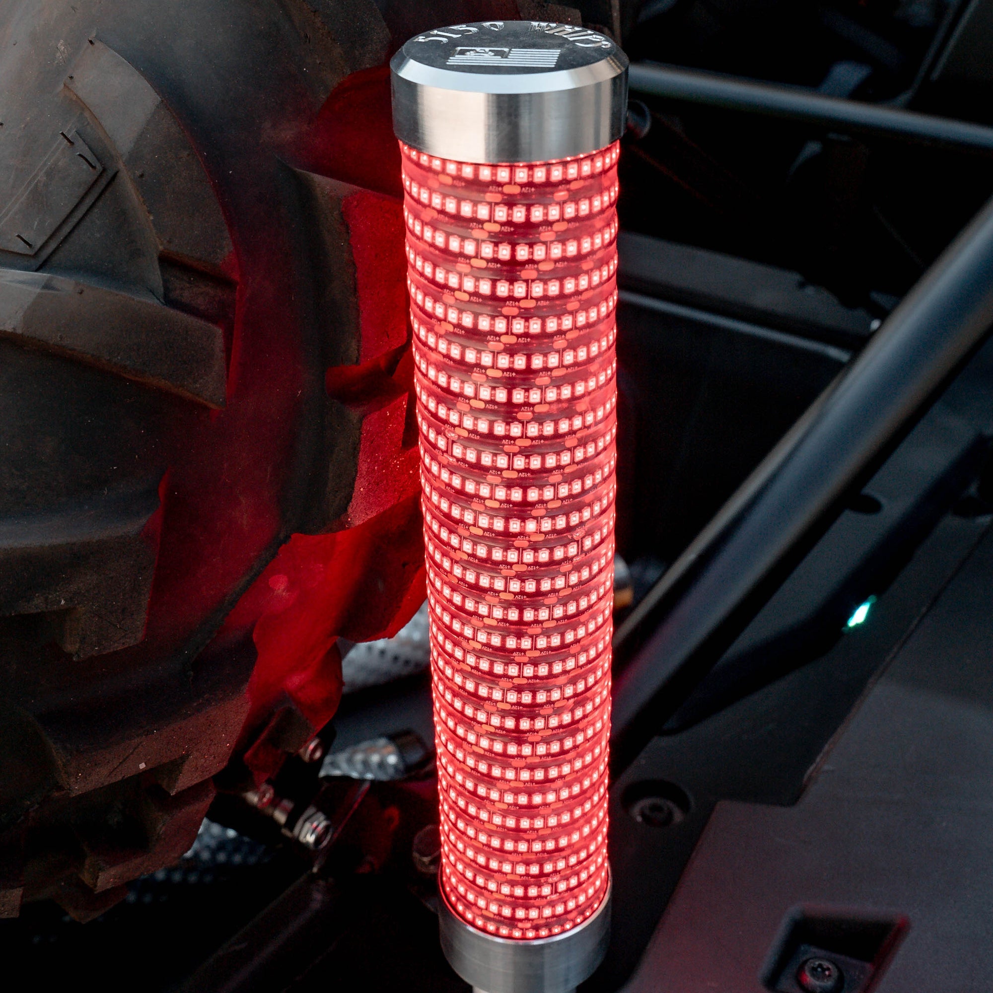 5150 Whips Hyper Color NiteStik Fat LED Whip – Single - official 5150 product image 2