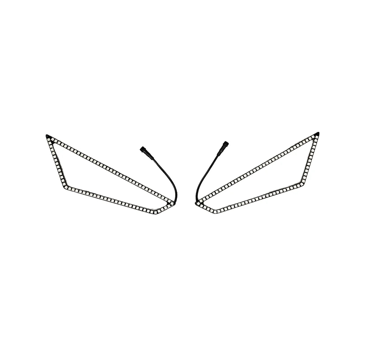 5150 Whips 187 Style Polaris RZR Pro XP / Pro R / Turbo R Halos