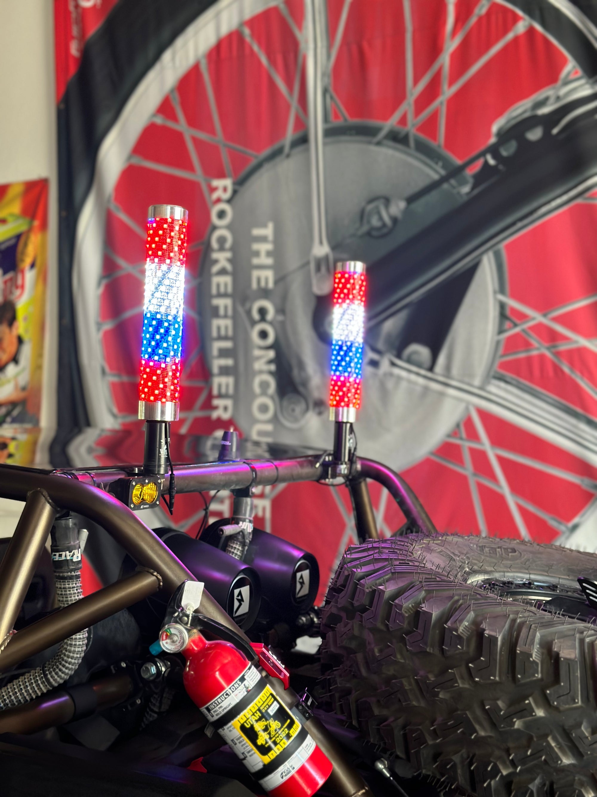5150 Whips 187 NiteStik Fat LED Whips – Pair - official 5150 product image 2