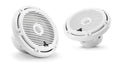 JL Audio 7.7-inch (196 mm) Marine Coaxial Speakers, Gloss White Classic Grilles