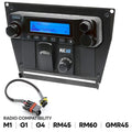 Polaris RZR PRO XP RZR Turbo R and RZR PRO R Dash Mount Radio and Intercom - Rugged M1/G1/G4/RM45/RM60/GMR45 with Switch Holes