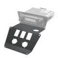 Lower Accessory Panel for 2025 Polaris RZR Pro XP Pro R and Pro S Radio Mount - Rocker Switch