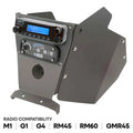 Can-Am X3 Mounting Kit with Multi Mount and Side Panels - Rugged M1/G1/G4/RM45/RM60/GMR45 with Switch Holes