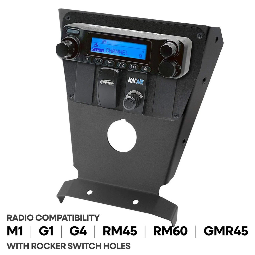 Can-Am X3 Multi Mount Kit for Rugged UTV Intercoms and Radios - Icom F5021