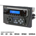 Polaris XP1 Mount Kit for Rugged Radios and Intercom - Rugged M1/G1/G4/RM45/RM60/GMR45 with Switch Holes