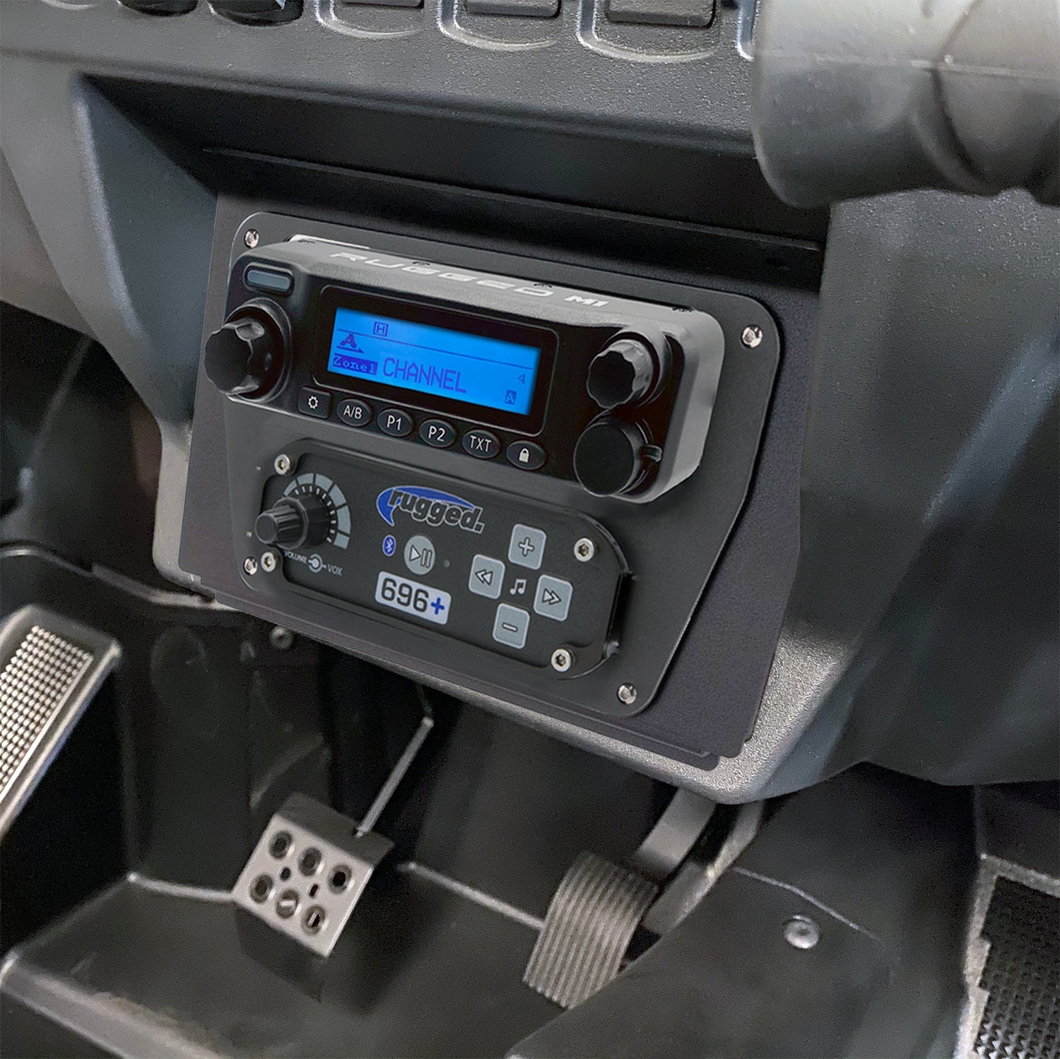 Polaris RZR XP 1000 Complete Communication Kit with Bluetooth Intercom and 2-Way Radio - 364 Super Sport / G1 GMRS
