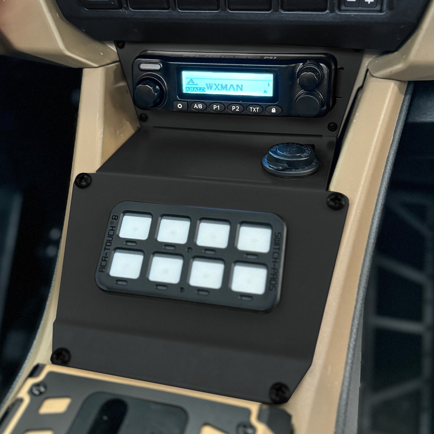 2025 and Newer Polaris RZR Pro XP Pro R and Pro S - Complete Communication Kit with Bluetooth Intercom and 2-Way Radio - STX Stereo Remote Head / G1 GMRS