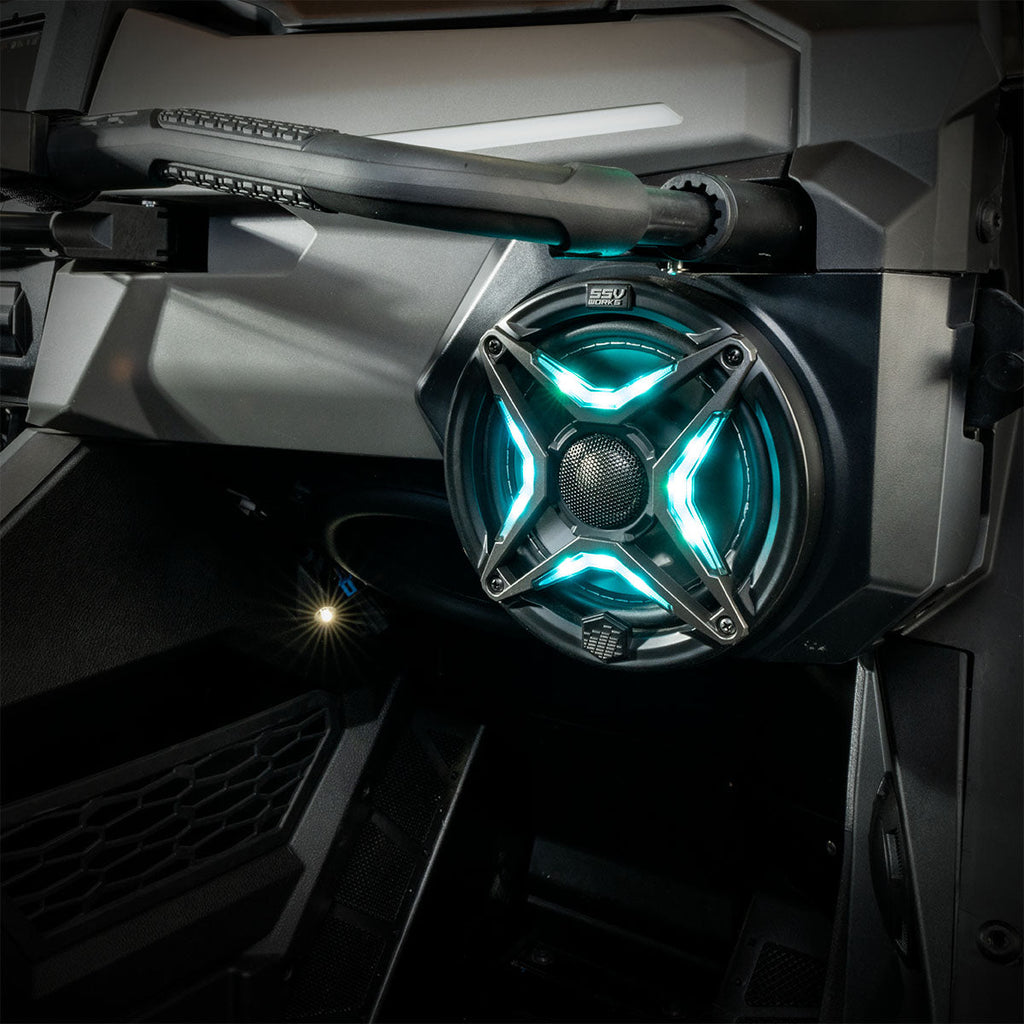 2025-2026 Polaris® RZR Pro R / Pro S / Pro XP Front 6.5" Dash Speaker Pods
