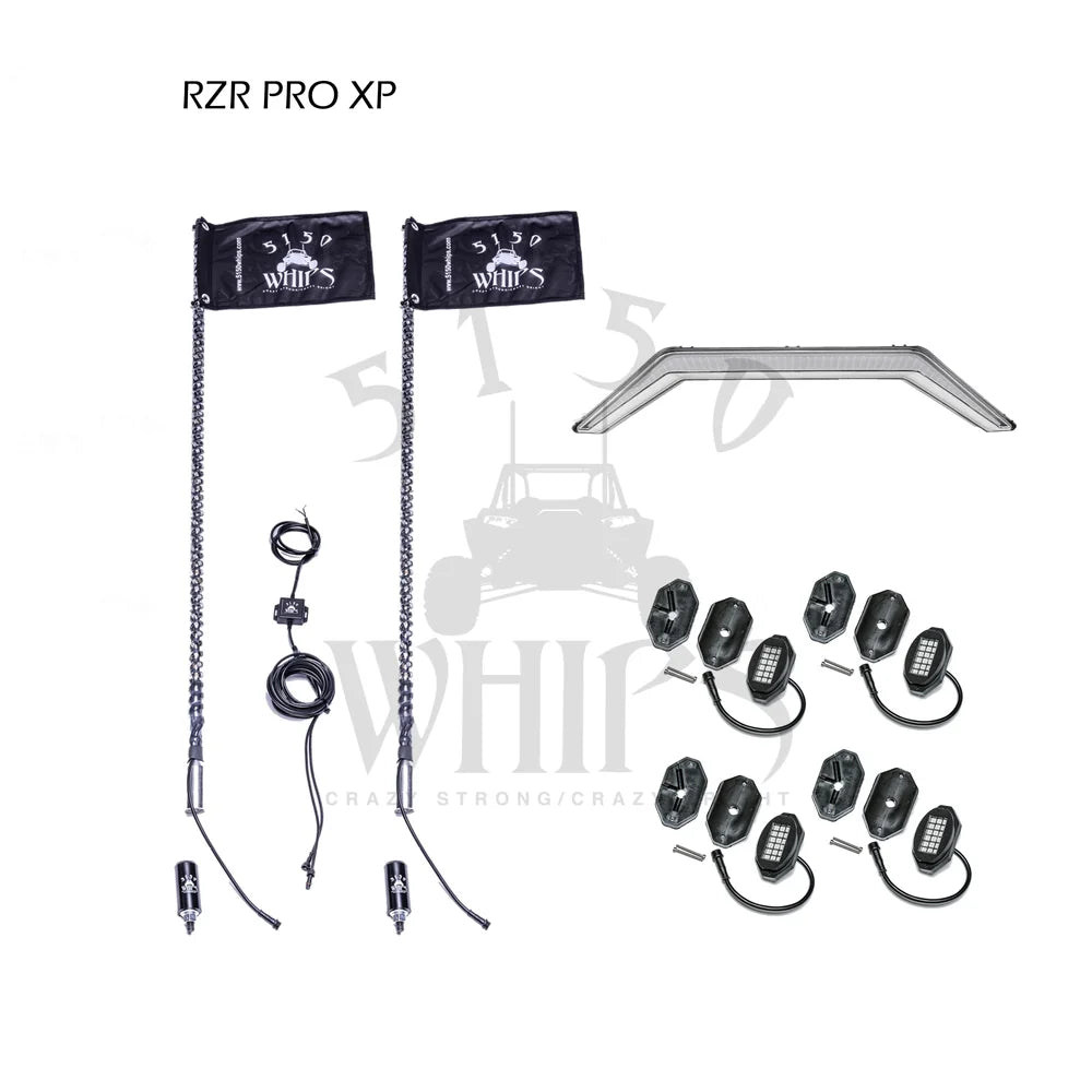 5150 Whips 187 Lighting Kit – Polaris RZR Pro XP / Pro R / Turbo R