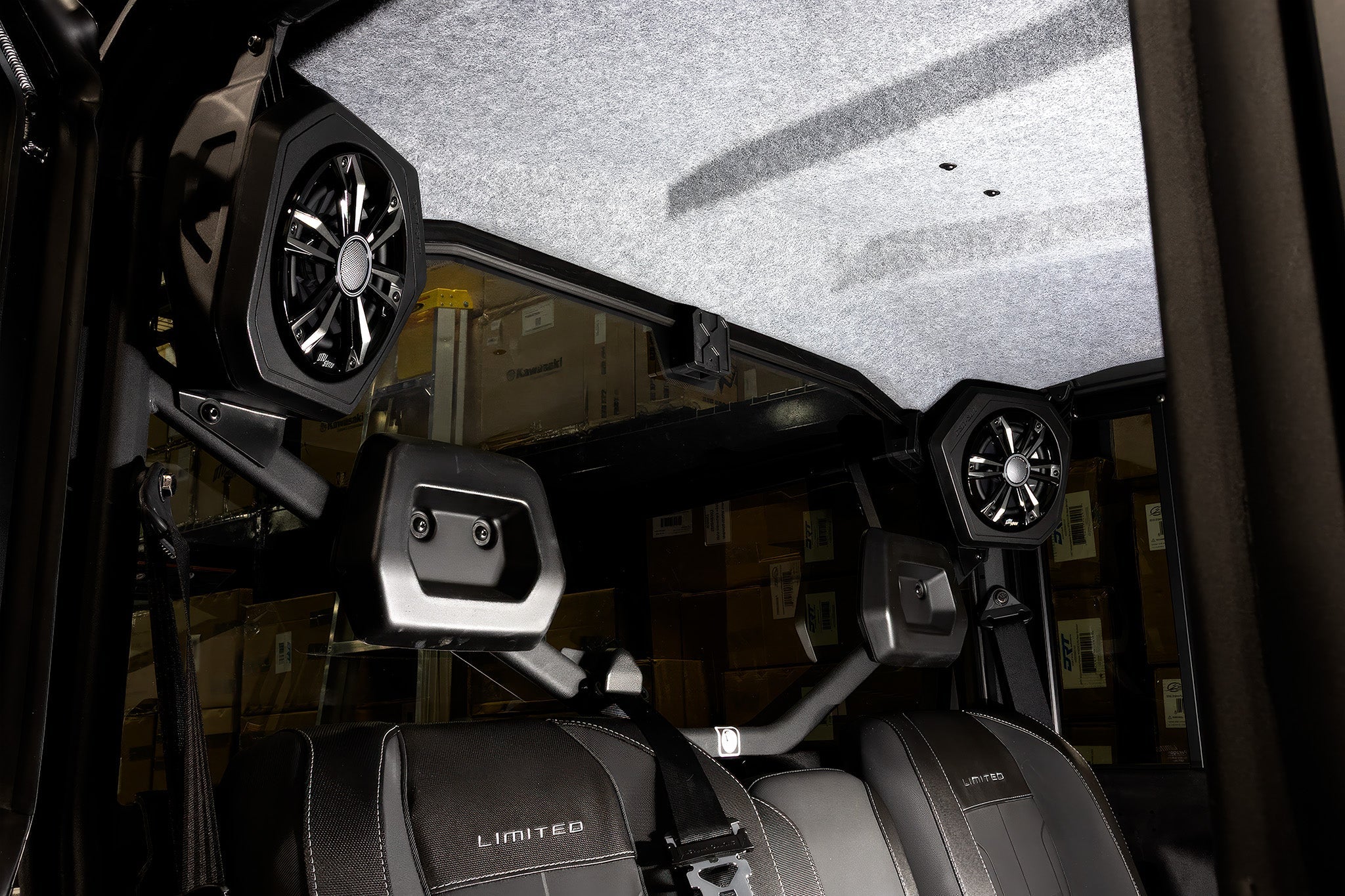 Can-Am® Defender HD11 BRP GO! Dual Subwoofer Stage 7 Stereo Kit | UTVS-DEF2-S7-GO