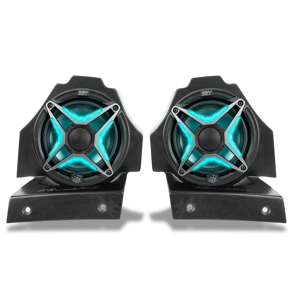 2015-2024 Polaris Slingshot Behind the Head 6.5" Speaker Pods