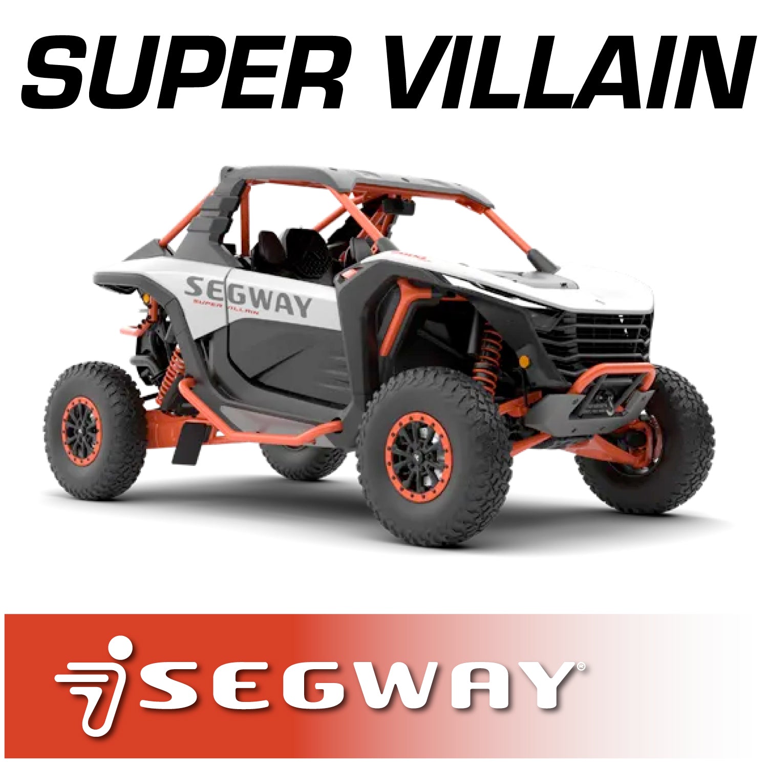 Segway Super Villain Complete Communication Kit with Bluetooth Intercom and 2-Way Radio - 696 PLUS Remote Head / M1 VHF Business Band