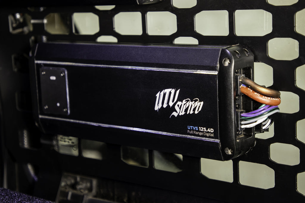 Signature Series 800W 4-Channel Amplifier | UTVS125.4D Kawasaki