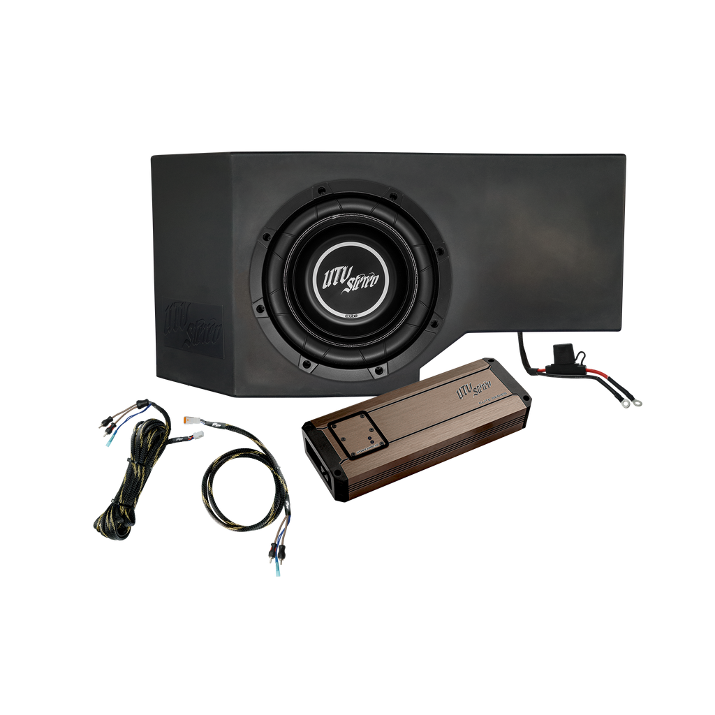 Can-Am® Defender HD10 1200W Single Side 10" Subwoofer Kit  | UTVS-DEF-SUB-1200
