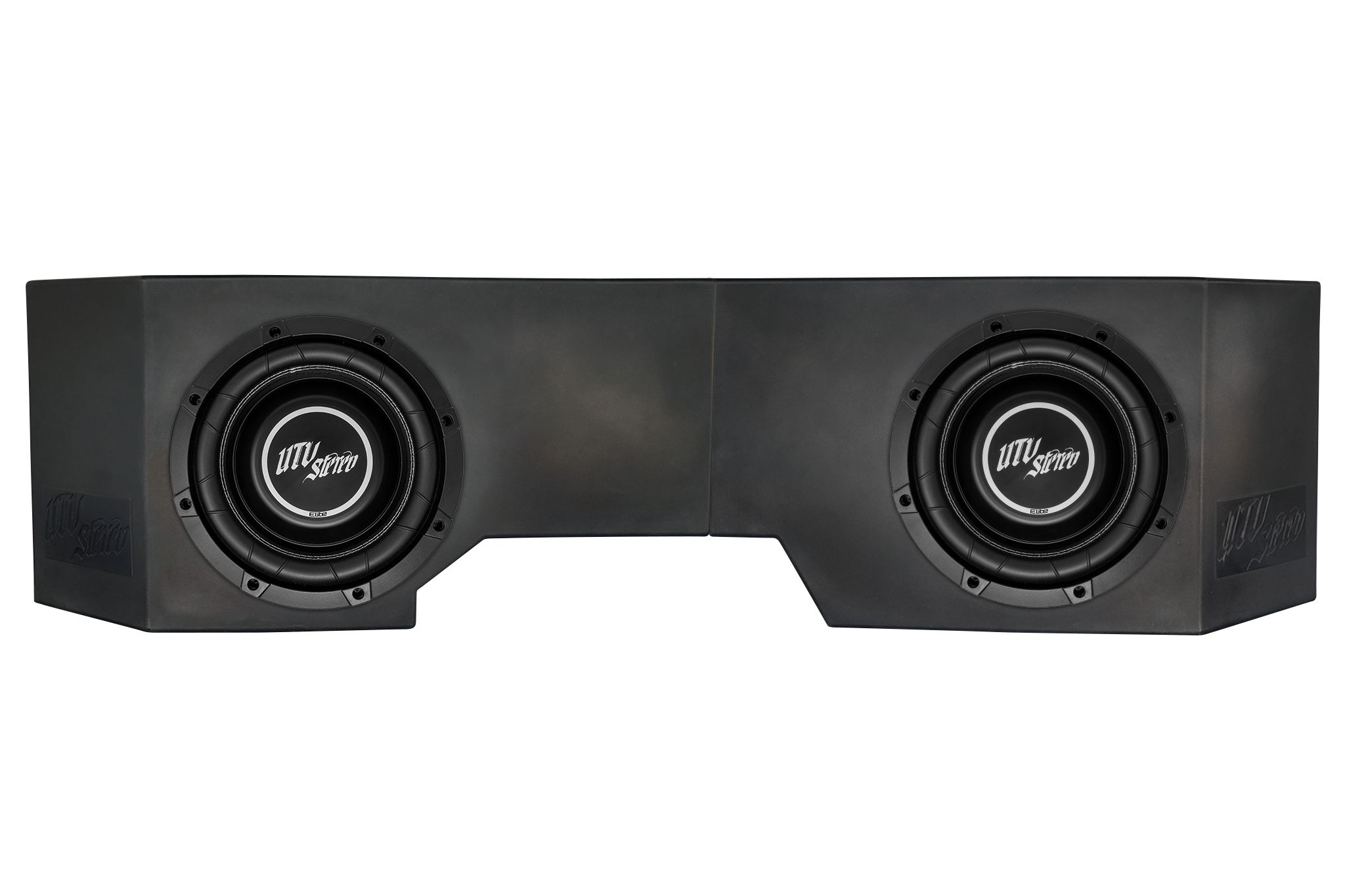 Can-Am® Defender HD10 Vented 10" Passenger Subwoofer Enclosure Unloaded | UTVS-DEF-VENC-PASS