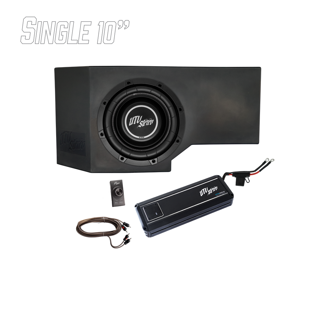 Can-Am® Defender HD11 1000W Single 10" Subwoofer Kit | UTVS-DEF2-1000-1-GO