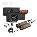 Can-Am® Defender HD11 2400W Dual 10" Subwoofer Kit | UTVS-DEF2-2400-2-GO