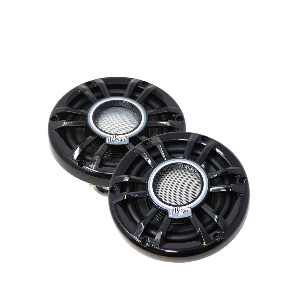 '20-'26 RZR® Pro Series 6.5" Rear Seat Speaker Pods V3  - Unloaded | UTVS-PRO-RP65