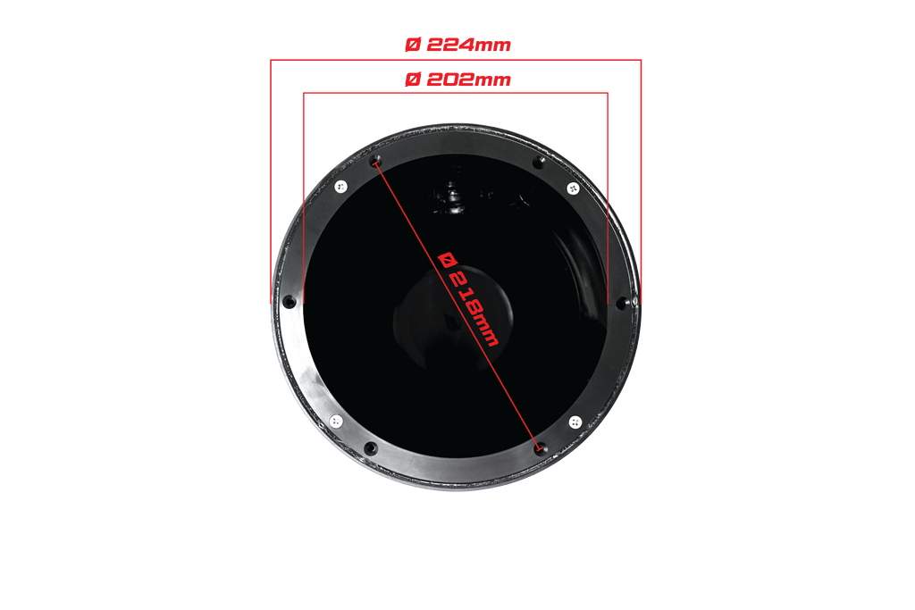 8" Cage Mount Pods - Unloaded (Pair) | UTVS-CP8