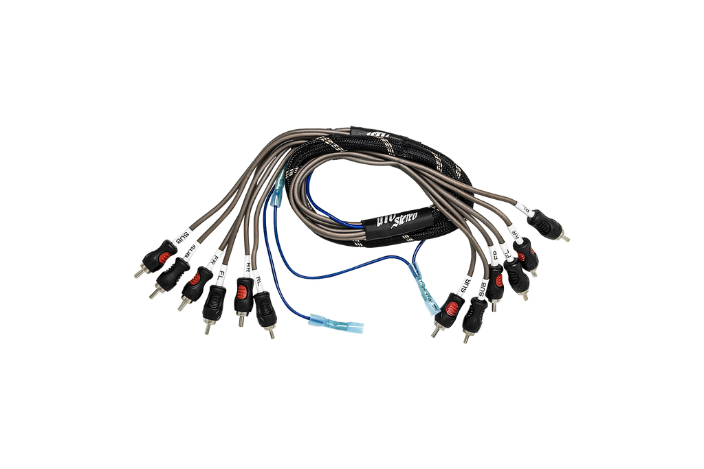 UTV Stereo 2-Channel RCA Harness - Front + Remote | UTVS-HRN-RCA-1