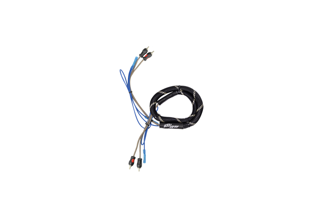UTV Stereo 2-Channel RCA Harness - Front + Remote | UTVS-HRN-RCA-1