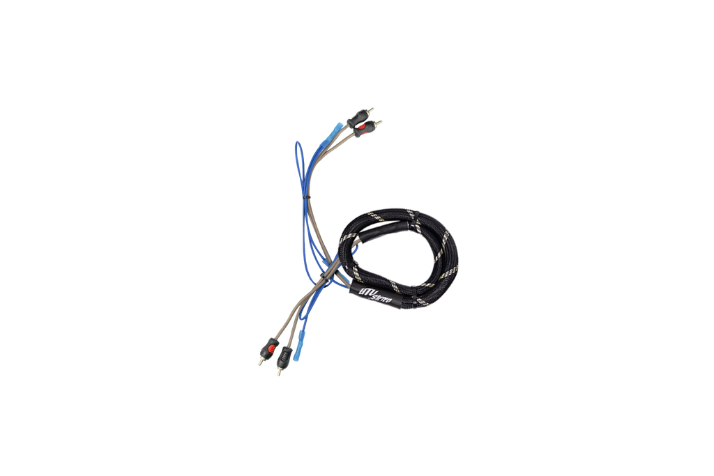 UTV Stereo 6-Channel RCA Harness - Front, Rear, Subwoofer, + Remote | UTVS-HRN-RCA-3