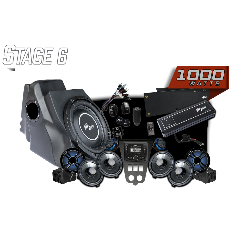 '25-'26 RZR® Pro Series Signature Stage 6 Stereo Kit | UTVS-PRO2-S6-S