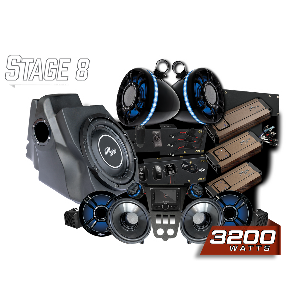 '25-'26 RZR® Pro Series Elite Stage 8 Stereo Kit | UTVS-PRO2-S8-E