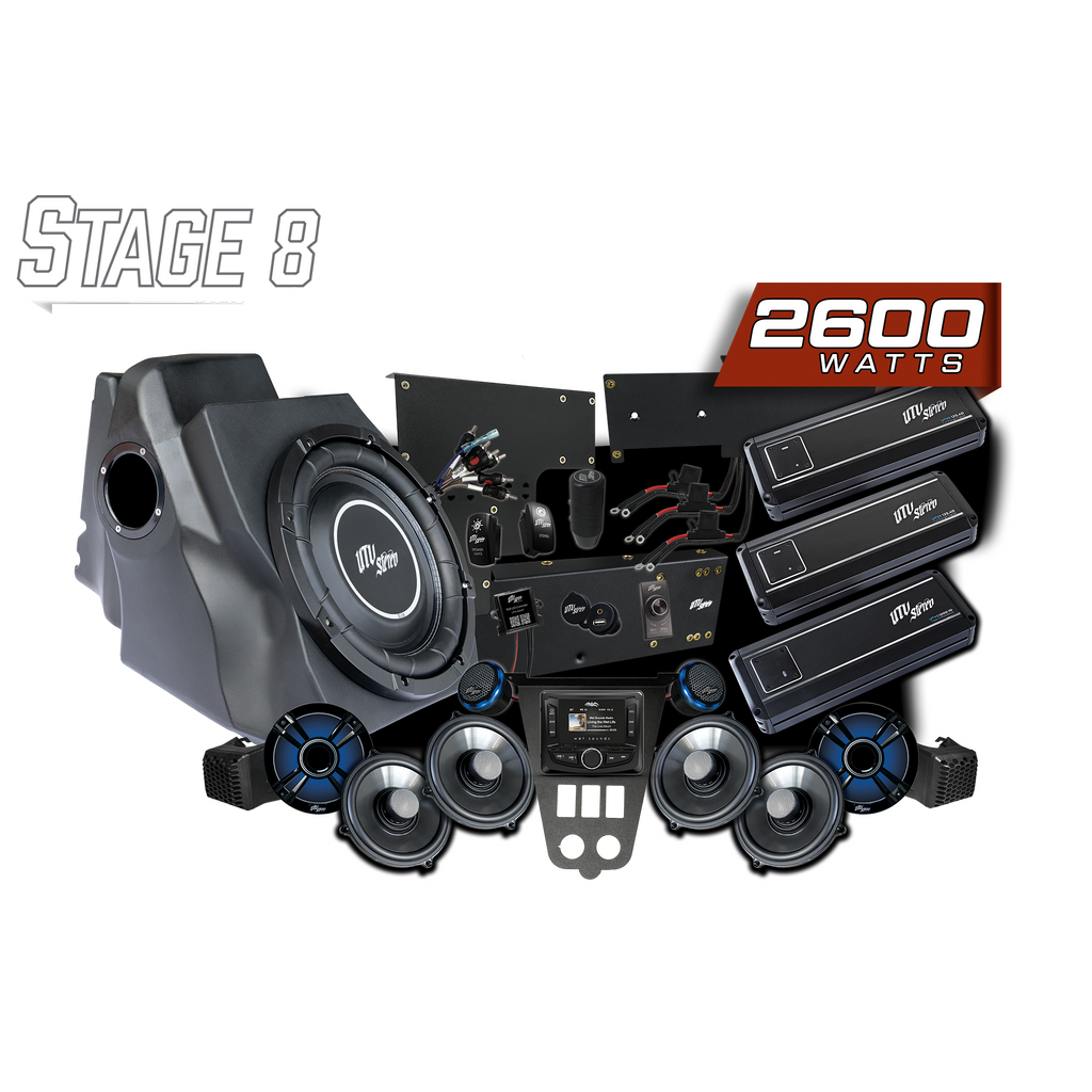 '25-'26 RZR® Pro Series Signature Stage 8 Stereo Kit | UTVS-PRO2-S8-S